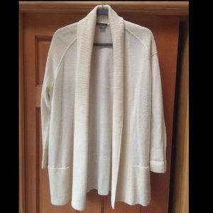 Drape front Vince wool blend sweater